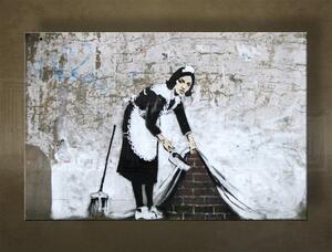 A kép vásznon 1 db Street ART - Banksy