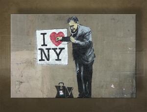 A kép vásznon 1 db Street ART - Banksy
