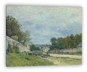 Alfred Sisley: Út Versaillesba (vászonkép)