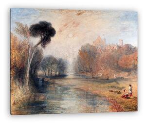 William Turner: A Rosenau kastély Coburgban (színverzió 1) (vászonkép)