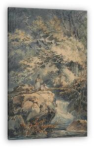William Turner: A horgász (vászonkép)