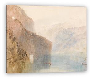 William Turner: Tell kápolna, a Lucerne tónál (vászonkép)