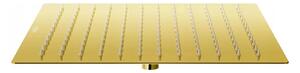 Mexen CUBE, rejtett kar 40cm + zuhanyfej 30x30cm, arany, 79112-50 + 79130-50