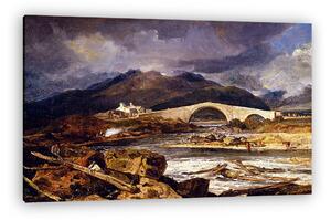 William Turner: A Tummel híd, Perthshire (színverzió 1) (vászonkép)