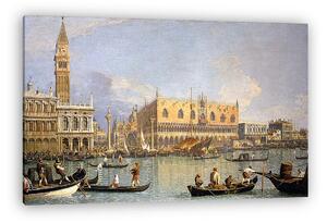 Canaletto: A Dózse palota (Színverzió 1) (vászonkép)