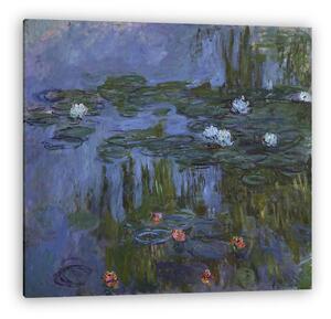 Claude Monet: Tavirózsák (vászonkép)