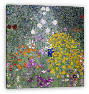 Gustav Klimt: Zöldséges kert (vászonkép)