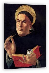 Sandro Botticelli: Aquinói Szent Tamás (vászonkép)