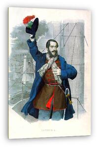Tyroler József: Kossuth Lajos (vászonkép)