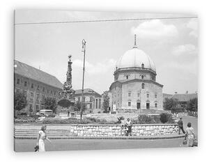 FORTEPAN: Pécs, Miasszonyunk Zárdatemplom (1935) (vászonkép)