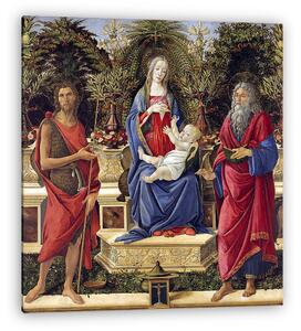 Sandro Botticelli: Madonna gyermekével (vászonkép)