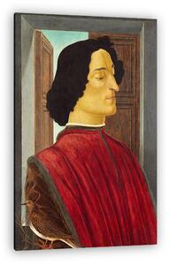 Sandro Botticelli: Giuliano Medici portréja (vászonkép)