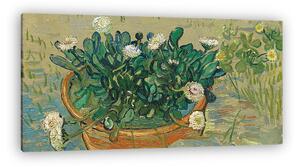 Vincent Van Gogh: Csendélet százszorszépekkel (vászonkép)