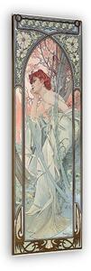 Alfons Mucha: Esti álmodozás (Napszakok részlet, színverzió) (vászonkép)