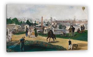 Edouard Manet: Kilátás a párizsi világkiállításra (vászonkép)