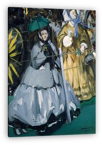 Edouard Manet: Nők a versenyen (vászonkép)