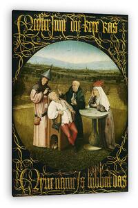 Hieronymus Bosch: A balgaság gyógyítása (A kőmetszés) (vászonkép)