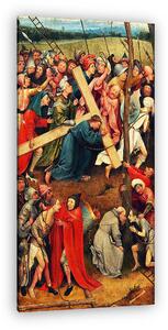 Hieronymus Bosch: A keresztet hordozó Krisztus (vászonkép)