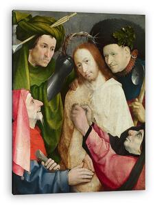 Hieronymus Bosch: A töviskoszorúval megkoronázott Krisztus (vászonkép)