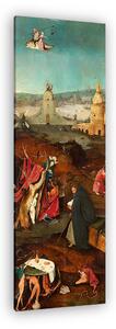 Hieronymus Bosch: Szent Antal megkísértése, tripticon jobb panel (vászonkép)
