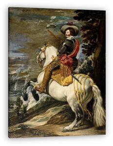 Diego Velázquez: Lovas porté Gaspar de Guzmánról (vászonkép)