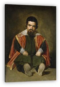 Diego Velázquez: Sebastián de Morra portréja (vászonkép)