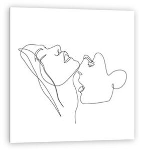 Szenvedély (vonalrajz, line art) (vászonkép)