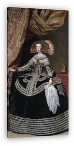 Diego Velázquez: Habsburg Mária Anna spanyol királyné portréja (vászonkép)