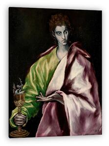 El Greco: Szent János (vászonkép)