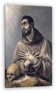 El Greco: Szent Ferenc extázisa (vászonkép)