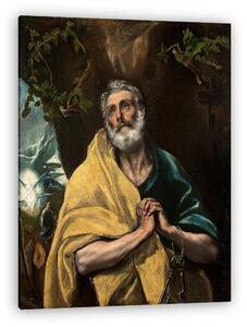 El Greco: Szent Péter könnyei (vászonkép)