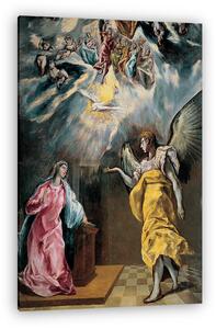 El Greco: Angyali üdvözlet (vászonkép)