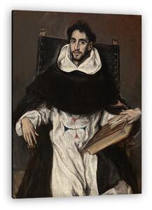 El Greco: Hortensio Felix Paravicino szerzetes (vászonkép)