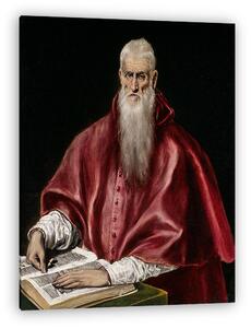 El Greco: Szent Jeromos (vászonkép)