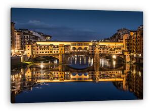 Ponte Vecchio éjjel, Firenze (vászonkép)