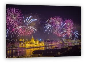 Augusztus 20. Tüzijáték Budapesten (3) (vászonkép)