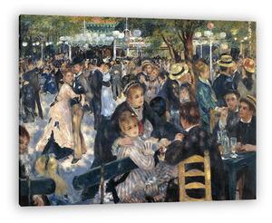 Pierre Auguste Renoir: Tánc a Le Moulin de la Galette-ben (1866) (vászonkép)