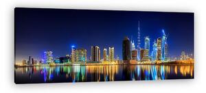 Dubai üzleti negyed (vászonkép)
