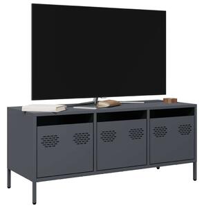 VidaXL TV-szekrény - Ipari Stílus - Acél - 101,5x39x43,5cm
