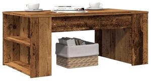 VidaXL Antik Fa Dohányzóasztal - 102x55x42 cm