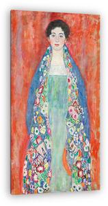 Gustav Klimt: Lieser kasszony portréja (vászonkép)
