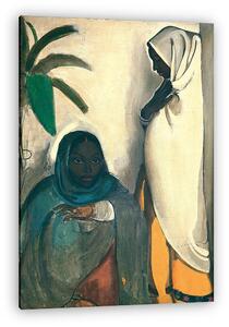 Amrita Sher-Gil: Két alak (vászonkép)