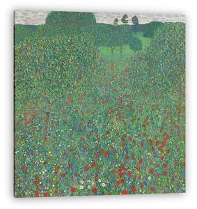 Gustav Klimt: Virágzó pipacsok (1907) (vászonkép)