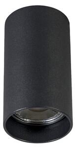 4 darabos modern, felületre szerelhető spotlámpa szett fekete 5,5 cm GU10 50 mm - Tuba