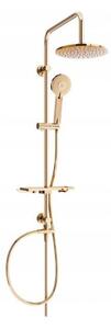 Mexen T40 zuhanygarnitúra felső fejjel 22 cm, rózsaszín-arany, 798404093-60