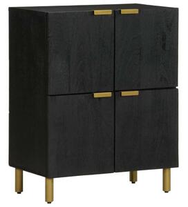 VidaXL fekete szerelt fa komód 60 x 33 x 75 cm