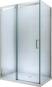 Mexen Omega 3 falas zuhanykabin 150x100 cm, 8mm átlátszó üveg - króm profil, 825-150-100-01-00-3S