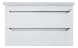 TMP SHARP 80 fali fürdőszobabútor Sanovit SOFT - 13080 porcelán mosdóval - 80 x 45,5 cm