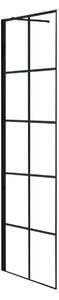 Rea - MOLIER zuhanyfal 80 x 190cm, fekete, REA-K8412