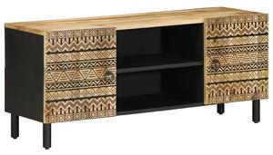 VidaXL Mangófa TV-szekrény - Ipari Stílus - 105 cm